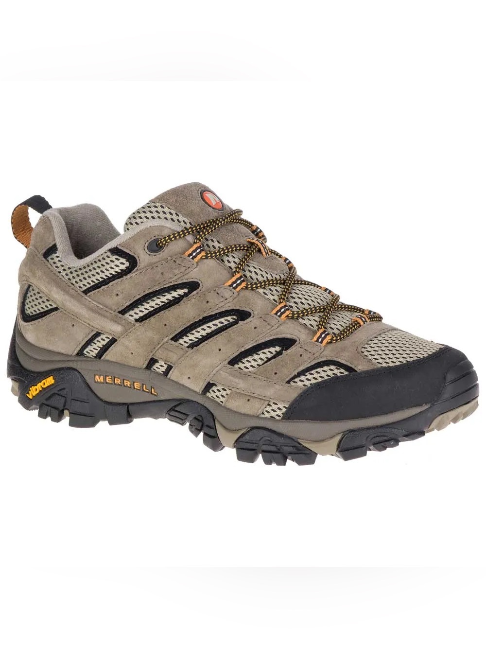 Merrell Moab brown suede and mesh hiking shoes Vibram outer souls men’s size 11